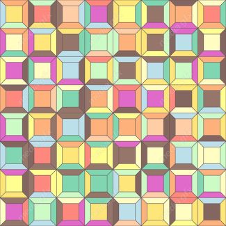 دانلود رایگان وکتور پترن الگوها و اشکال هندسی با رنگها MV005253