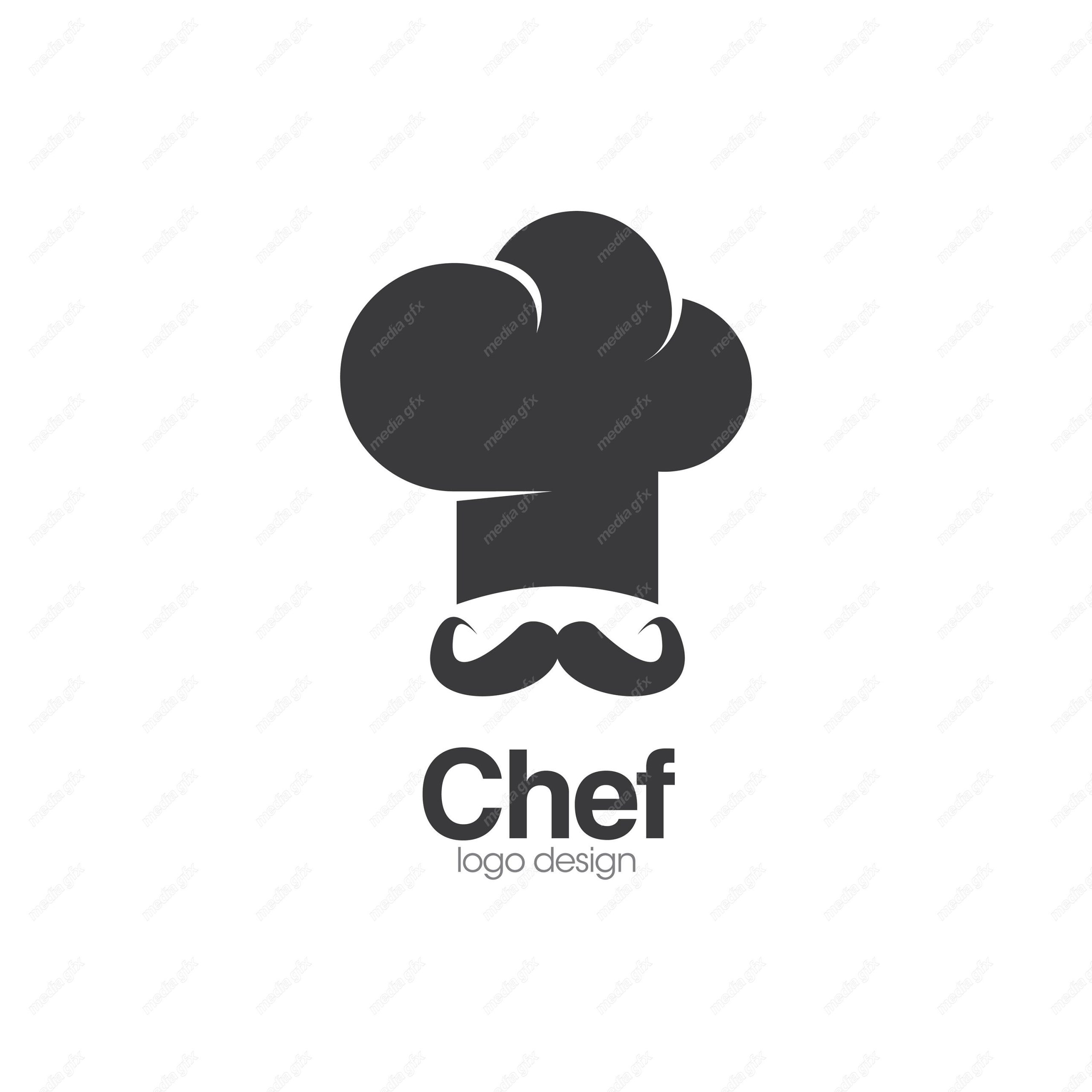 وکتور لوگوی آشپزی غذا و سرآشپز دانلود رایگان MV005398