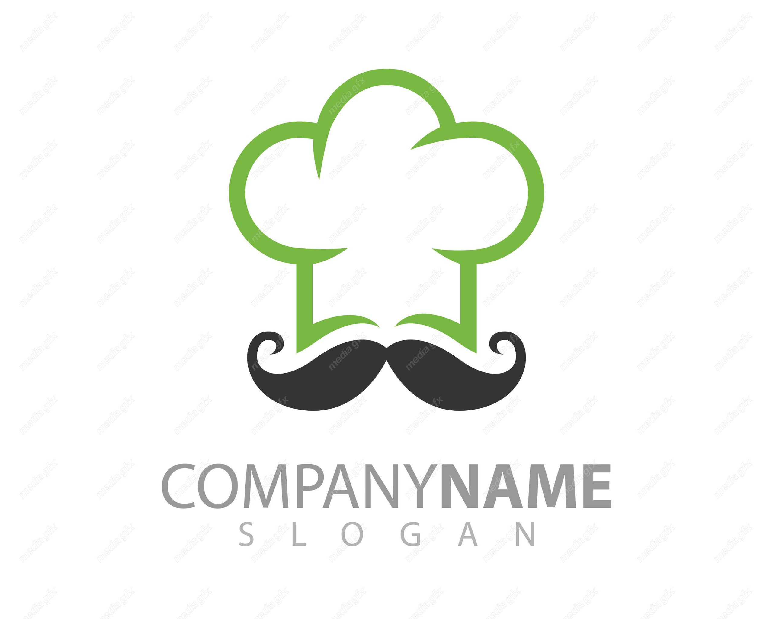 وکتور لوگوی آشپزی غذا و سرآشپز دانلود رایگان MV005399