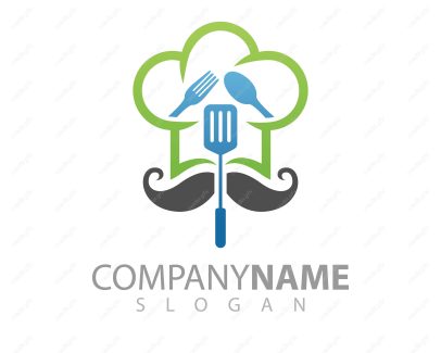 وکتور لوگوی آشپزی غذا و سرآشپز دانلود رایگان MV005400