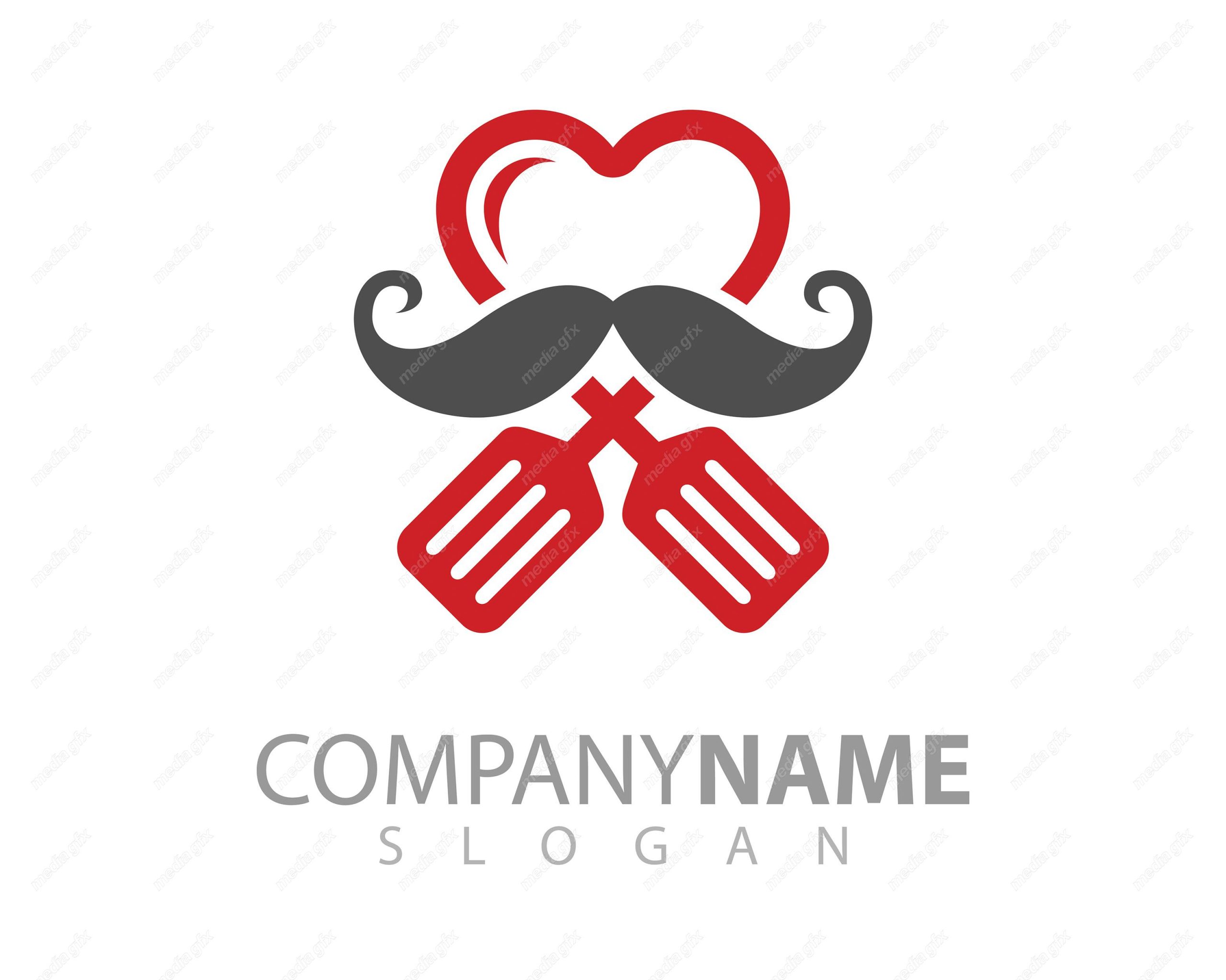 وکتور لوگوی آشپزی غذا و سرآشپز دانلود رایگان MV005403