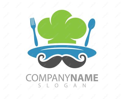 وکتور لوگوی آشپزی غذا و سرآشپز دانلود رایگان MV005404