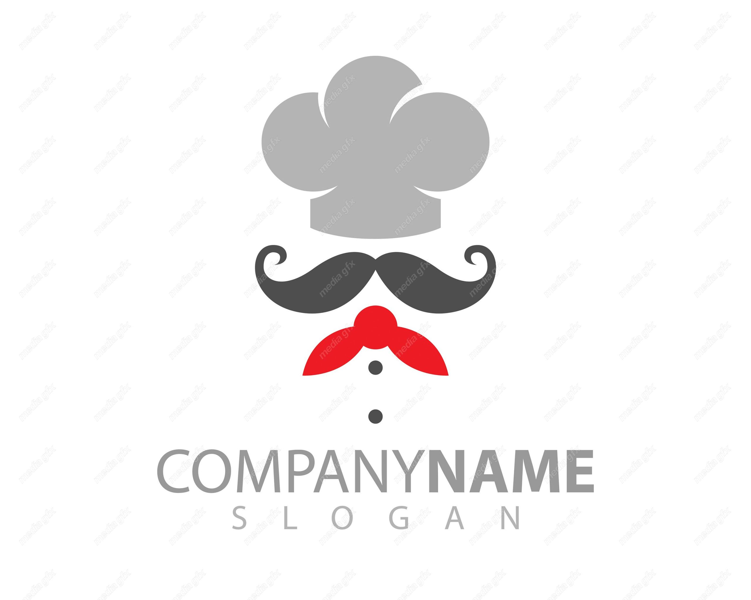 وکتور لوگوی آشپزی غذا و سرآشپز دانلود رایگان MV005409