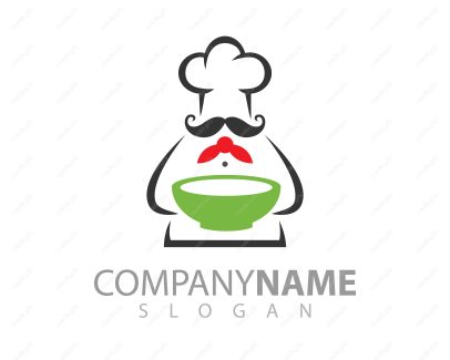 وکتور لوگوی آشپزی غذا و سرآشپز دانلود رایگان MV005415