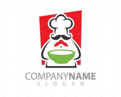 وکتور لوگوی آشپزی غذا و سرآشپز دانلود رایگان MV005416