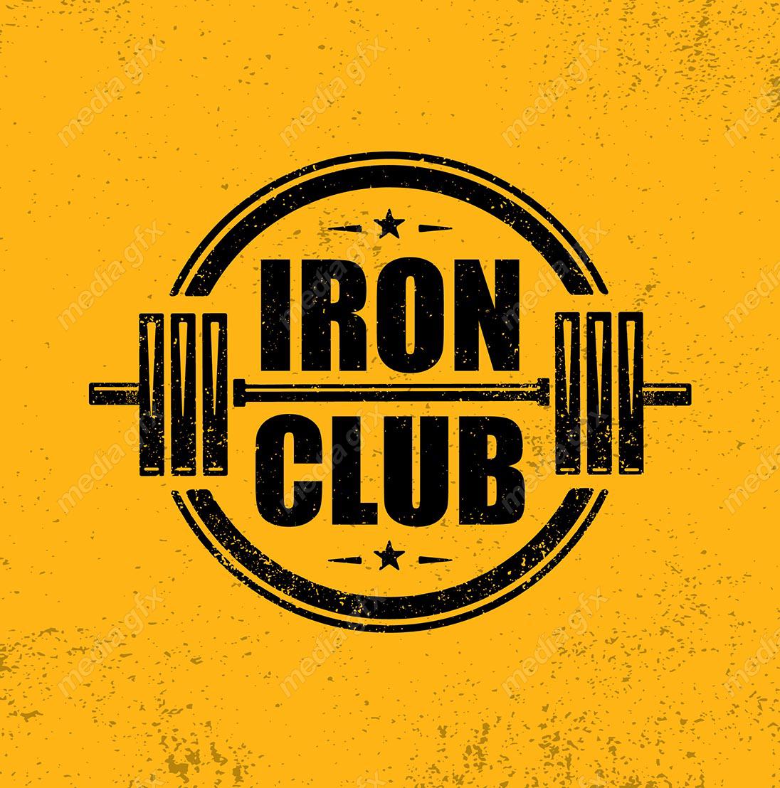 دانلود رایگان وکتور لوگوی باشگاه بدنسازی و تناسب اندام  MV005512