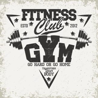 دانلود رایگان وکتور لوگوی باشگاه بدنسازی و تناسب اندام  MV005516