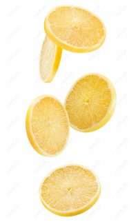 عکس با کیفیت لیمو ترش پس زمینه سفید MJ005607