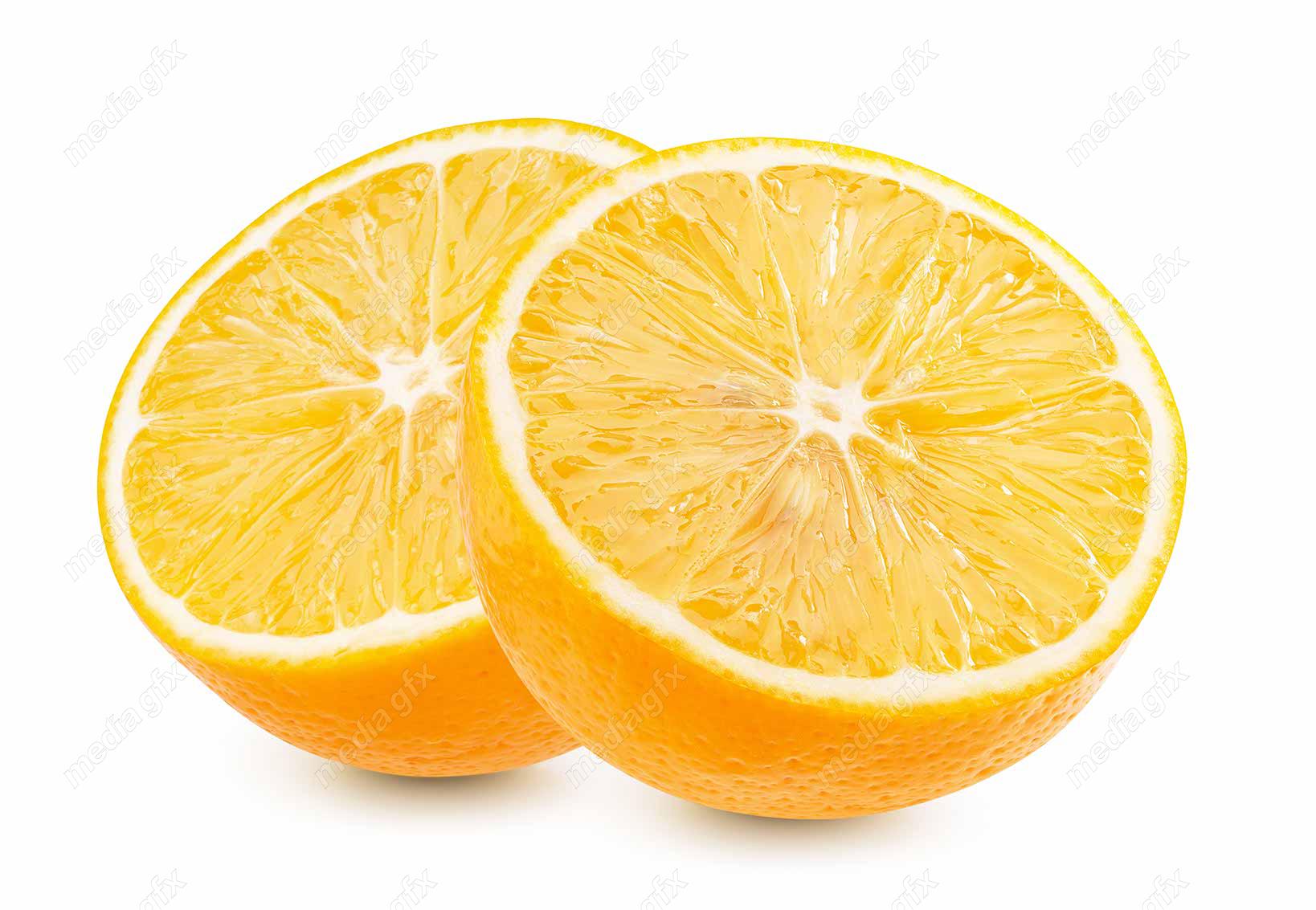 عکس با کیفیت لیمو ترش پس زمینه سفید MJ005609