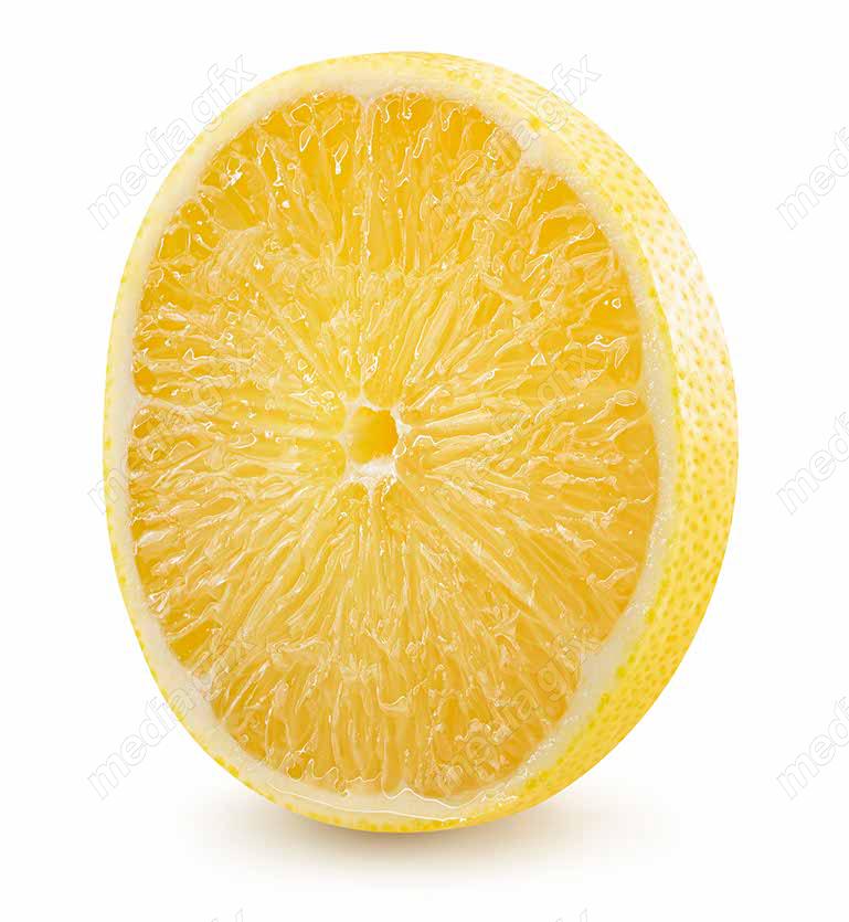 عکس با کیفیت لیمو ترش پس زمینه سفید MJ005620