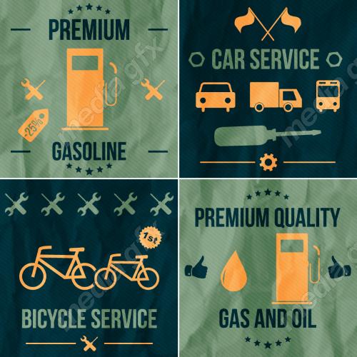 وکتور لوگو پمپ بنزین MV005756