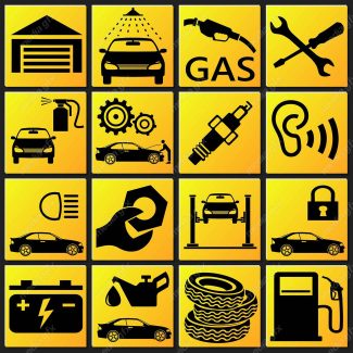 وکتور لوگوی مکانیکی، امداد خودرو، آپاراتی و لاستیک MV005763