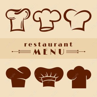 دانلود رایگان وکتور لوگو منو رستوران و سرآشپز MV005775