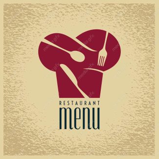 دانلود رایگان وکتور لوگو منو رستوران و سرآشپز MV005780