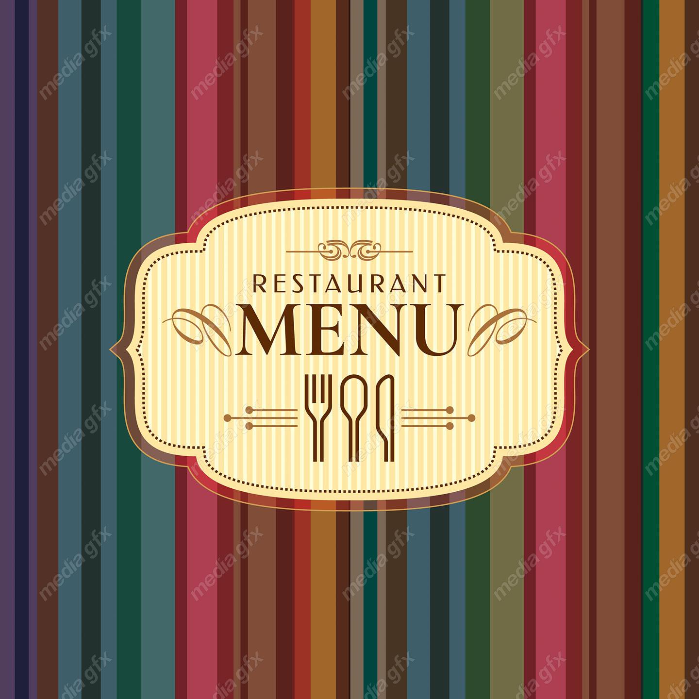 دانلود رایگان وکتور لوگو منو رستوران و سرآشپز MV005784