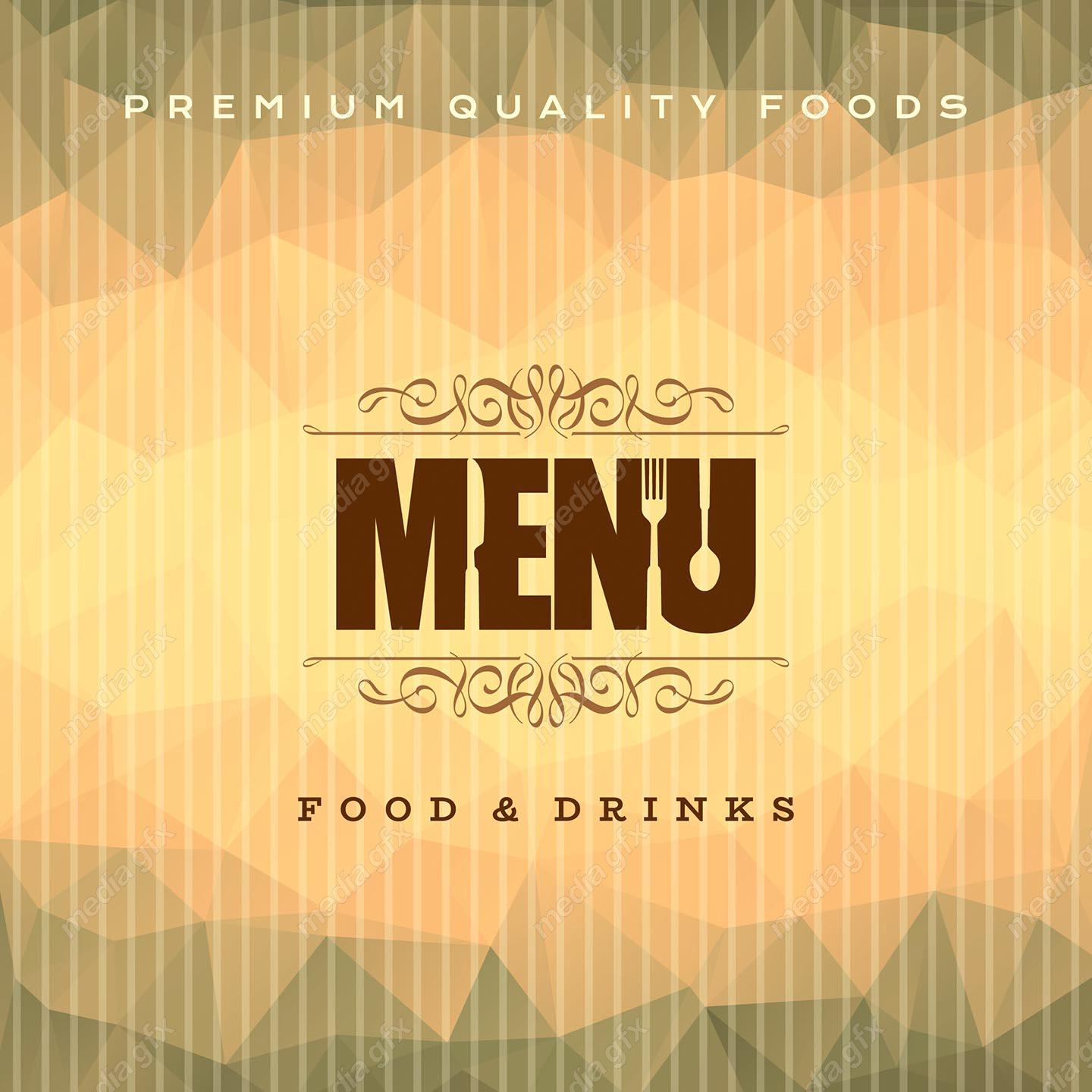 دانلود رایگان وکتور لوگو منو رستوران و سرآشپز MV005790