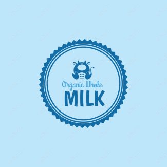 وکتور طرح لوگوی شیر پاستوریزه بسته بندی MV005810