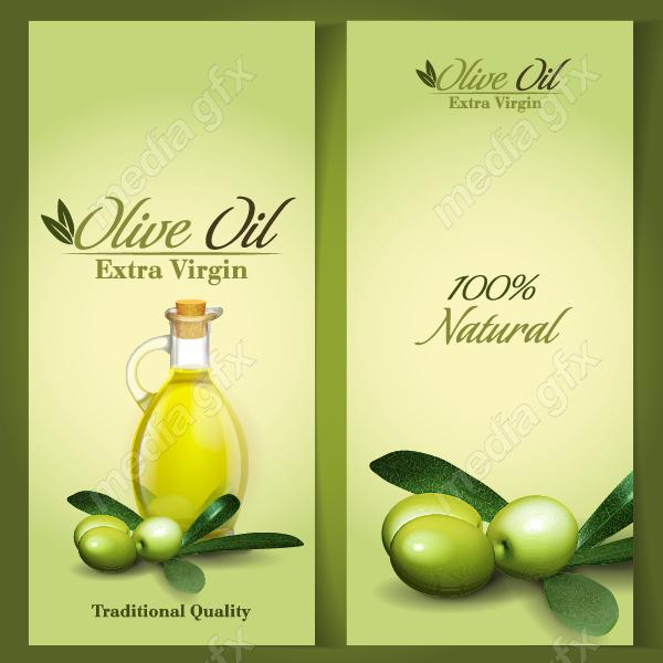 ⁨دانلود رایگان وکتور لیبل زیتون و روغن زیتون ⁩ MV005918