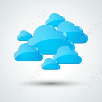 دانلود رایگان وکتور آیکون رایانش ابری MV006135