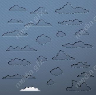 دانلود رایگان وکتور آیکون رایانش ابری MV006137