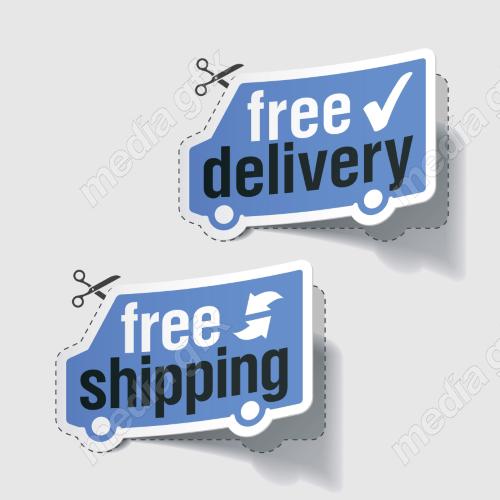 وکتور لوگو تحویل کالا و آیکون لجستیک MV006161