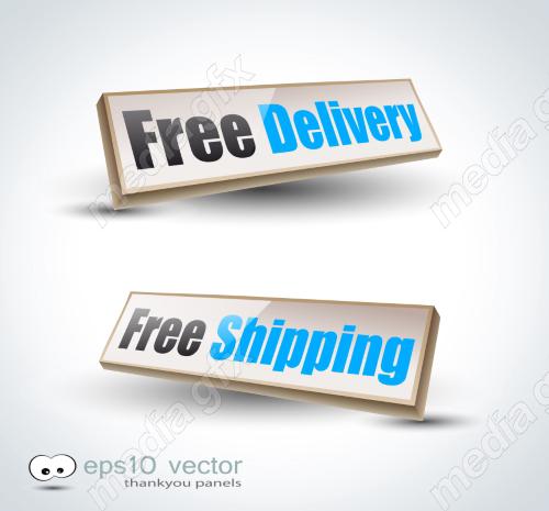 وکتور لوگو تحویل کالا و آیکون لجستیک MV006162