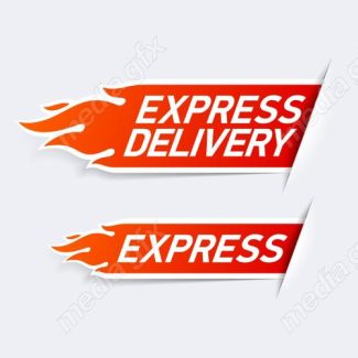 وکتور لوگو تحویل کالا و آیکون لجستیک MV006175