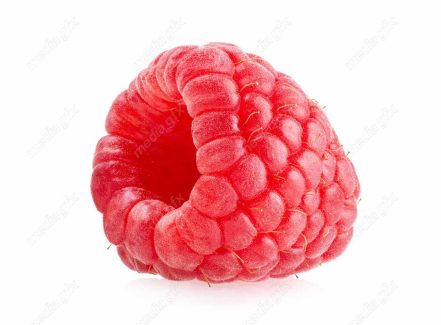 عکس با کیفیت تمشک پس زمینه سفید MJ006252