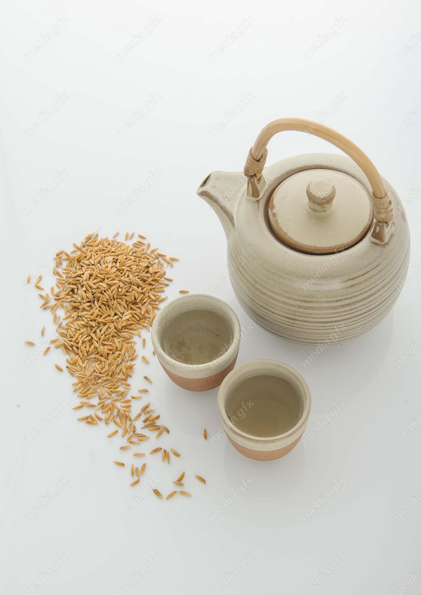 عکس با کیفیت چای شلتوک ( چای برنج ) MJ006344