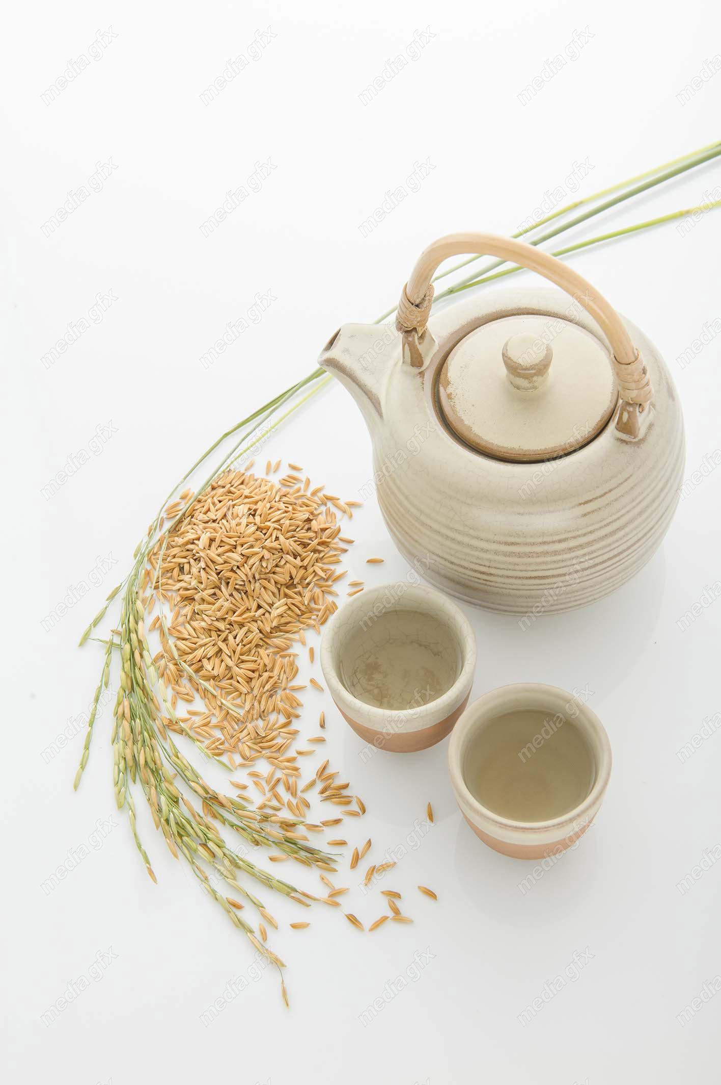 عکس با کیفیت چای شلتوک ( چای برنج ) MJ006345