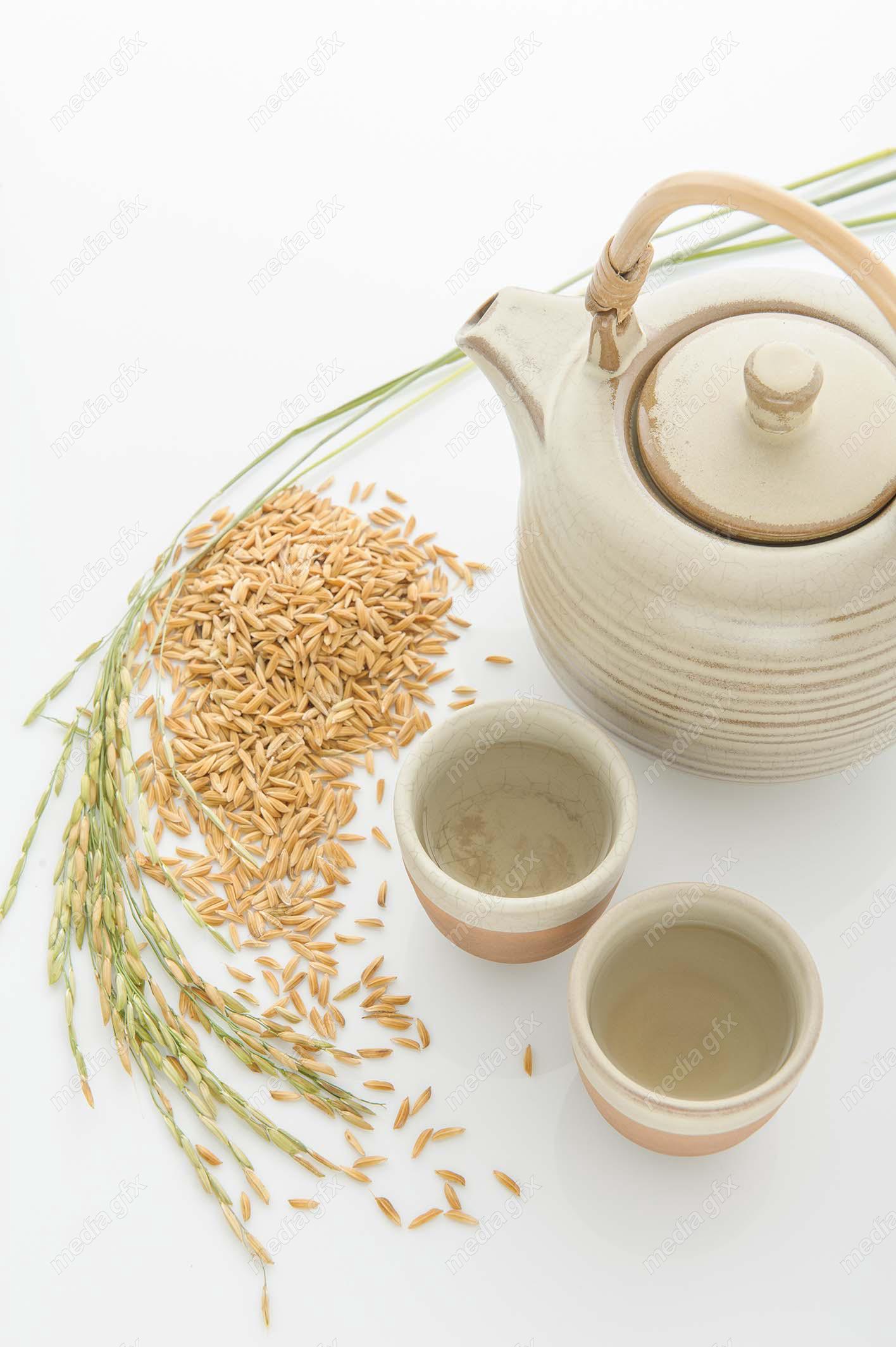 عکس با کیفیت چای شلتوک ( چای برنج ) MJ006346