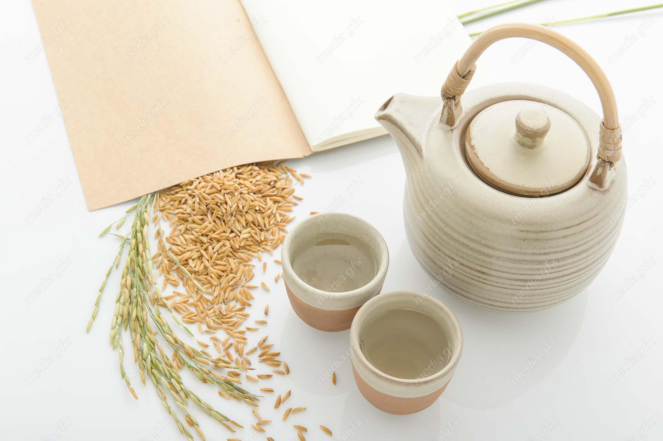 عکس با کیفیت چای شلتوک ( چای برنج ) MJ006349