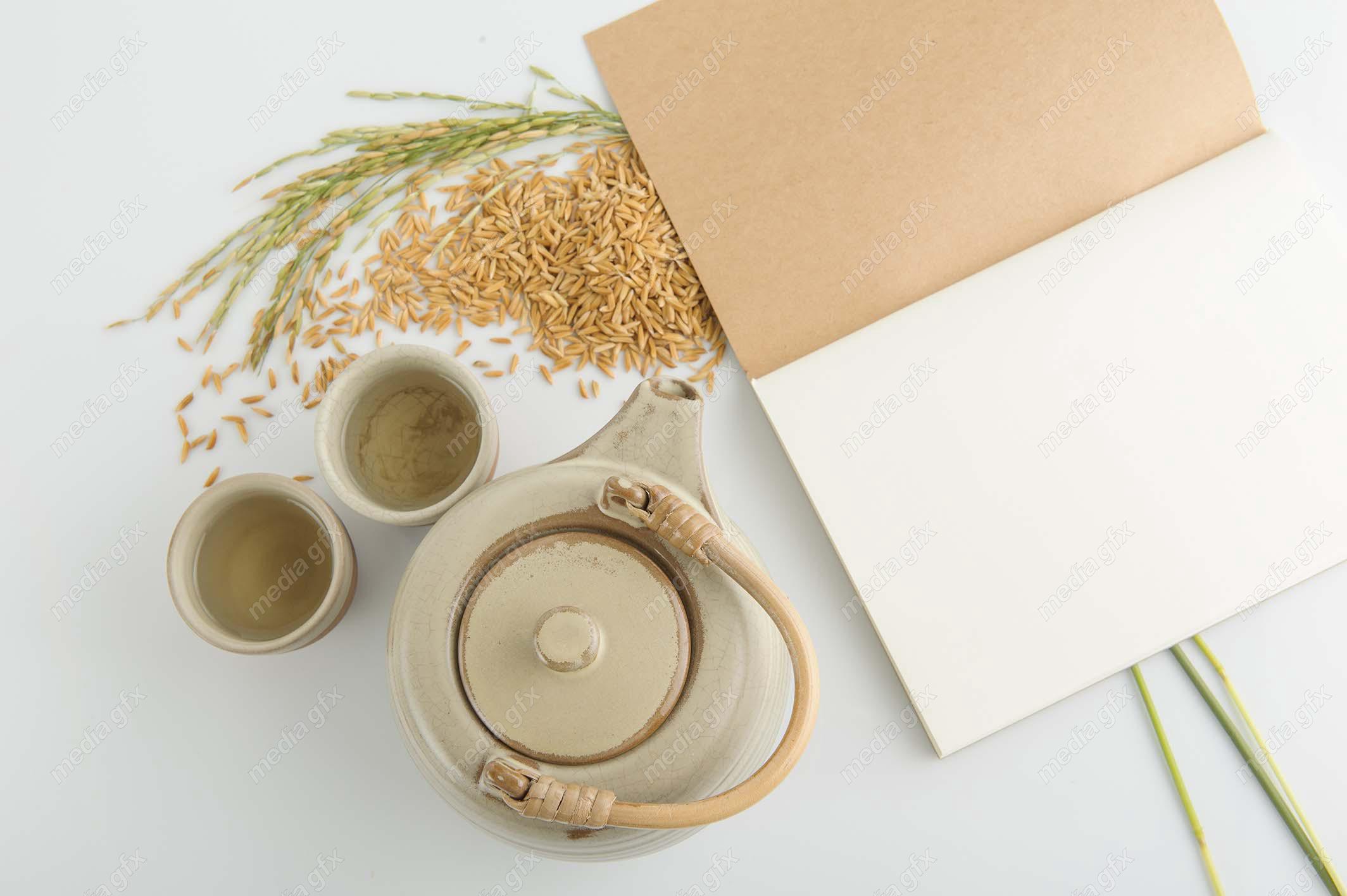 عکس با کیفیت چای شلتوک ( چای برنج ) MJ006350