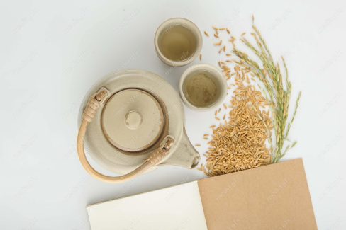 عکس با کیفیت چای شلتوک ( چای برنج ) MJ006352