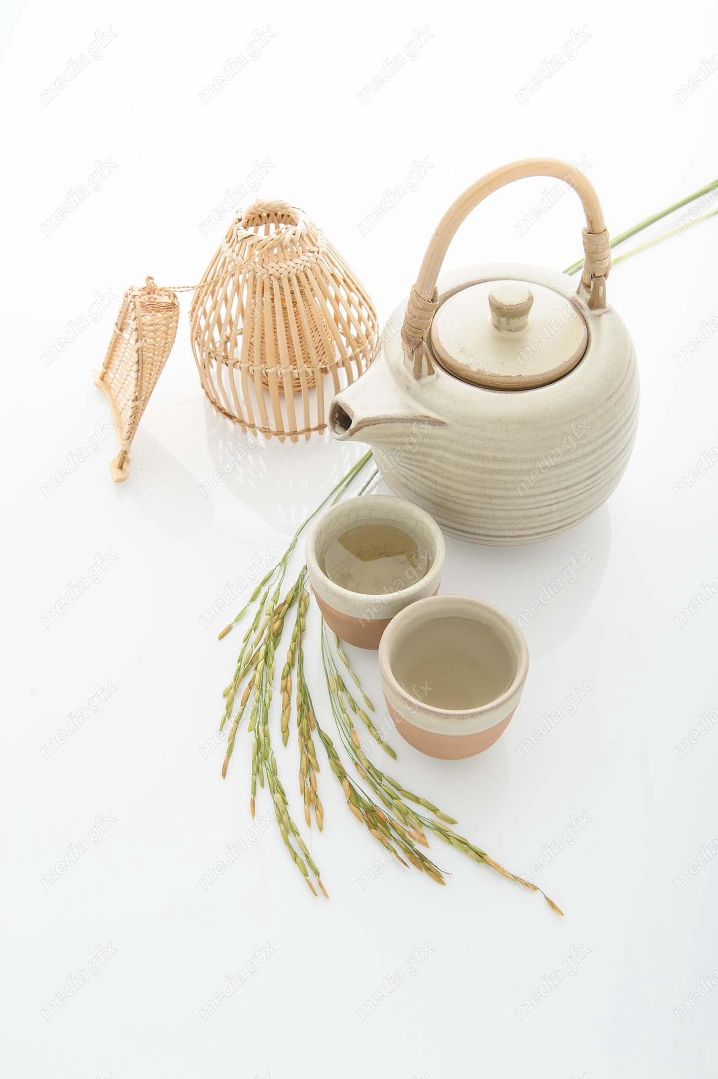 عکس با کیفیت چای شلتوک ( چای برنج ) MJ006356