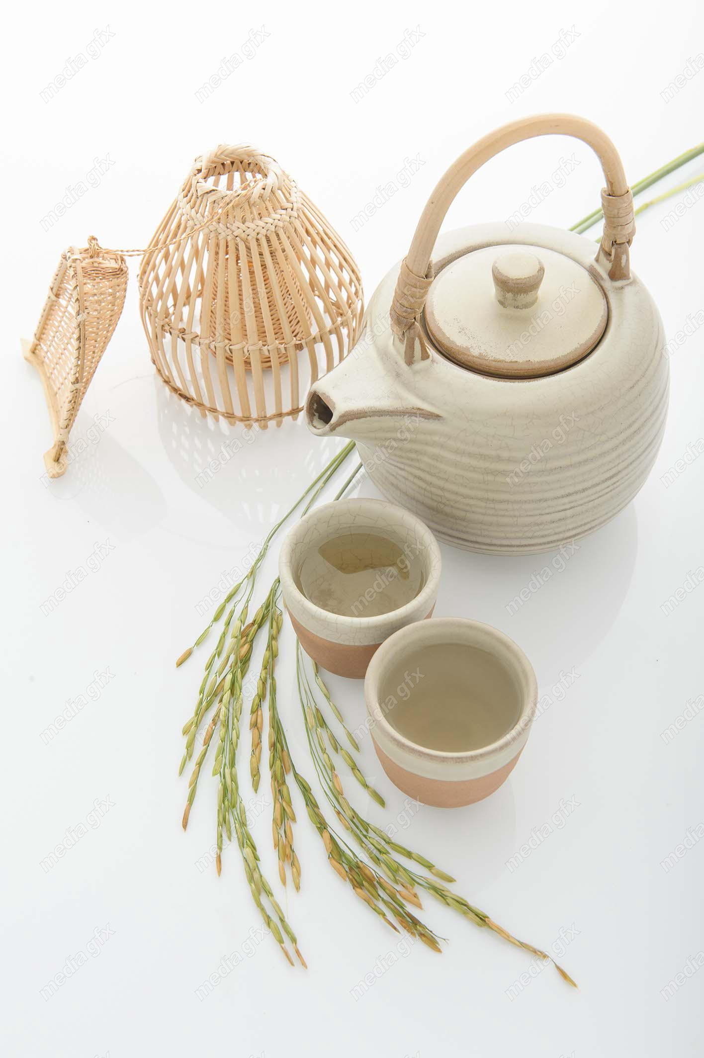 عکس با کیفیت چای شلتوک ( چای برنج ) MJ006357