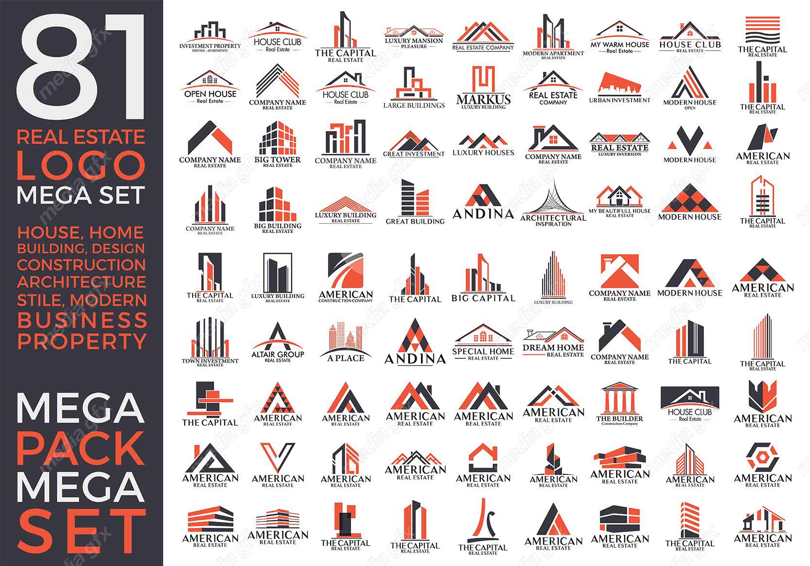 وکتور لوگوی مشاور املاک و ساختمان MV006374