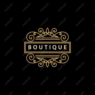 وکتور مونوگرام طلایی MV006413