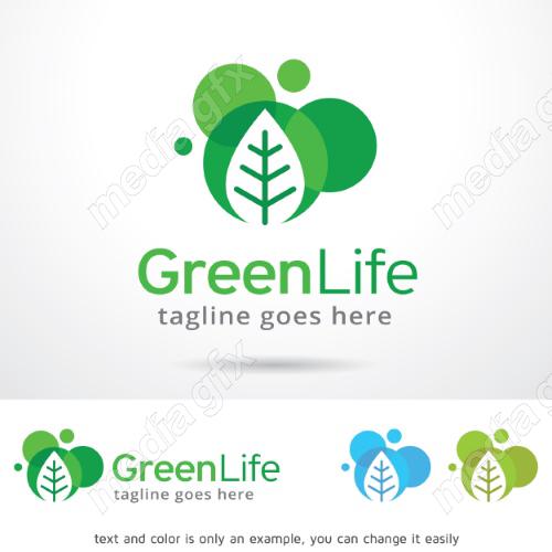 وکتور لوگوی طبیعت MV006489