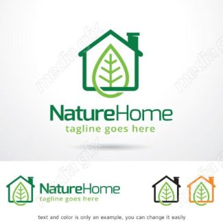 وکتور لوگوی طبیعت MV006495