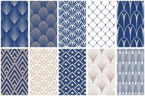 وکتور پترن اشکال هندسی MV006600