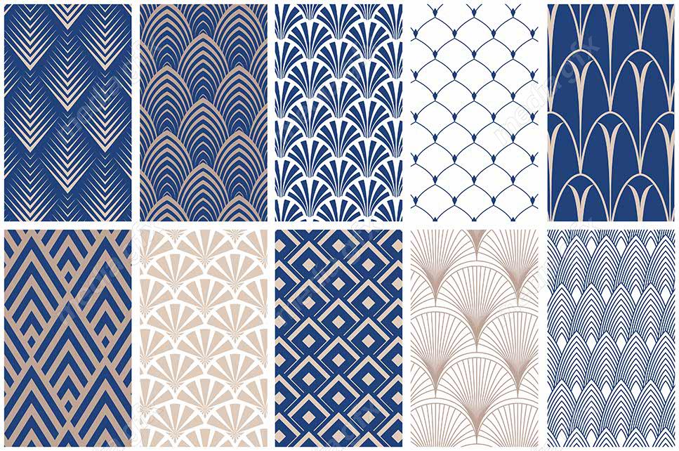 وکتور پترن اشکال هندسی MV006600