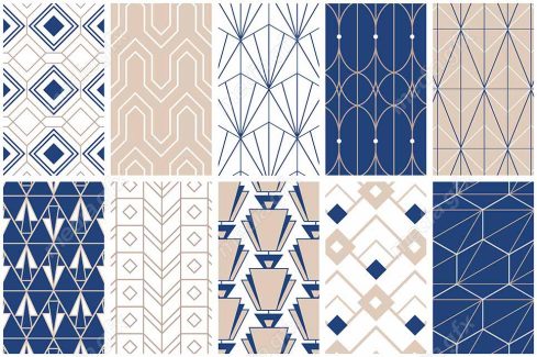 وکتور پترن اشکال هندسی MV006601