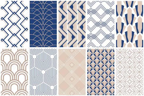 وکتور پترن اشکال هندسی MV006602