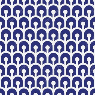 وکتور پترن آبی رنگ با طرح های هندسی متنوع MV006611