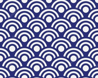 وکتور پترن آبی رنگ با طرح های هندسی متنوع MV006620