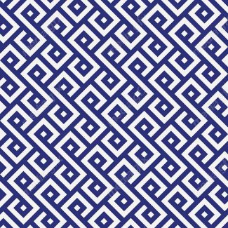 وکتور پترن آبی رنگ با طرح های هندسی متنوع MV006625