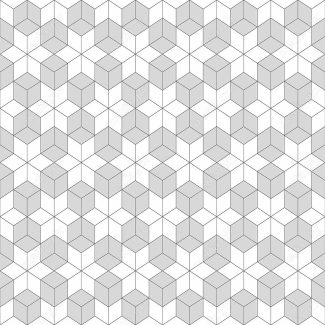 وکتور پترن سیاه و سفید با طرح های هندسی متنوع MV006631