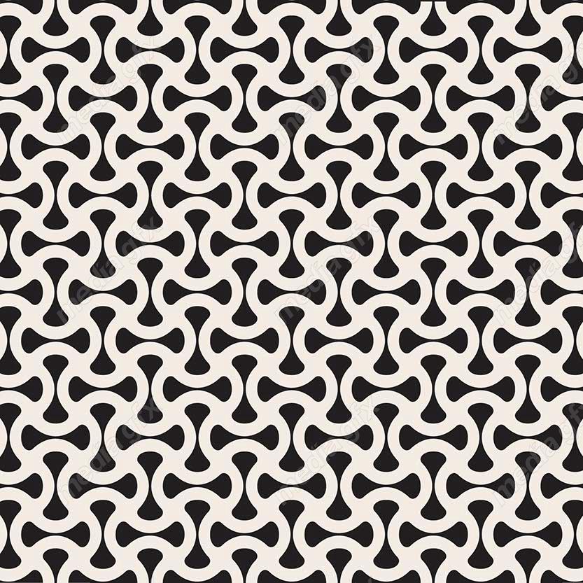 وکتور پترن سیاه و سفید با طرح های هندسی متنوع MV006635