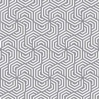 وکتور پترن سیاه و سفید با طرح های هندسی متنوع MV006639
